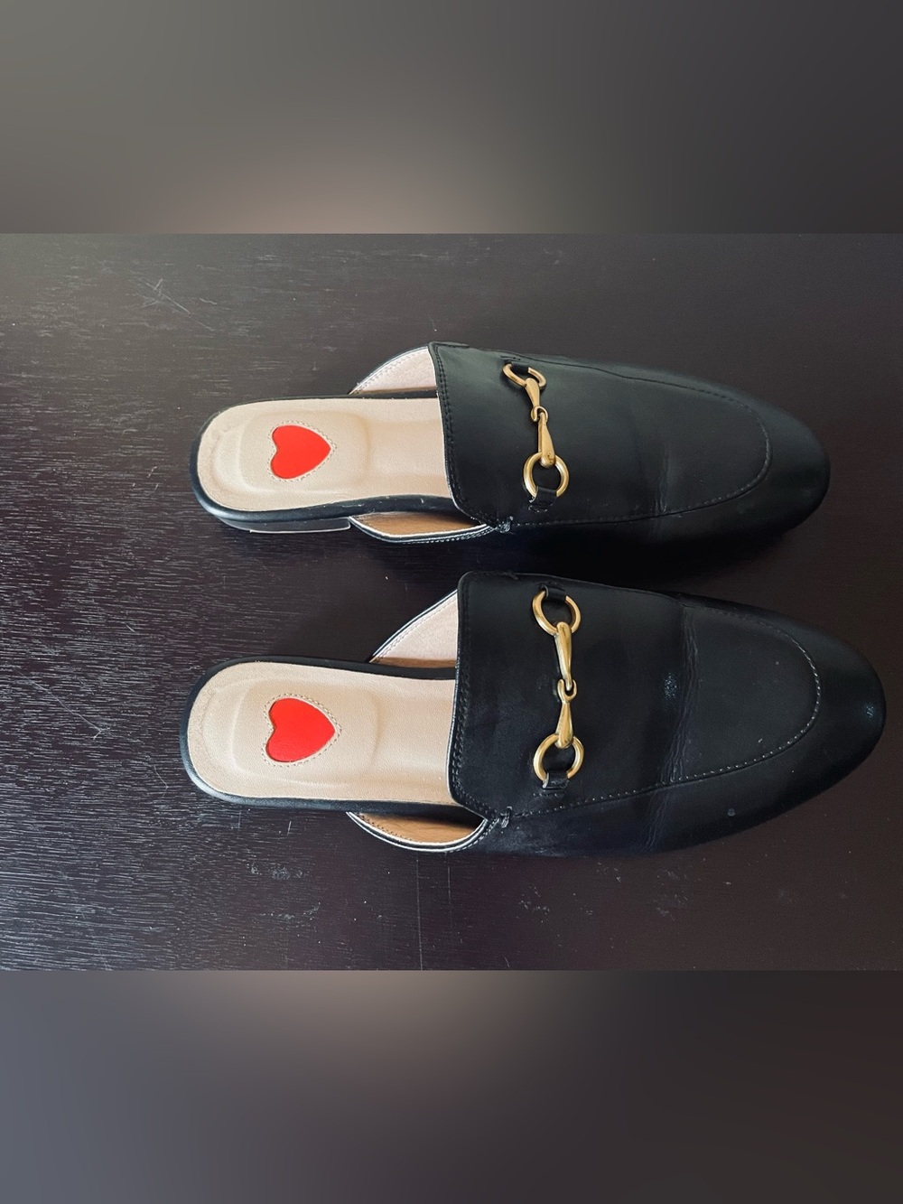 “ARQA” Black Leather Mules/Slides Size: 7 - Picture 4 of 4